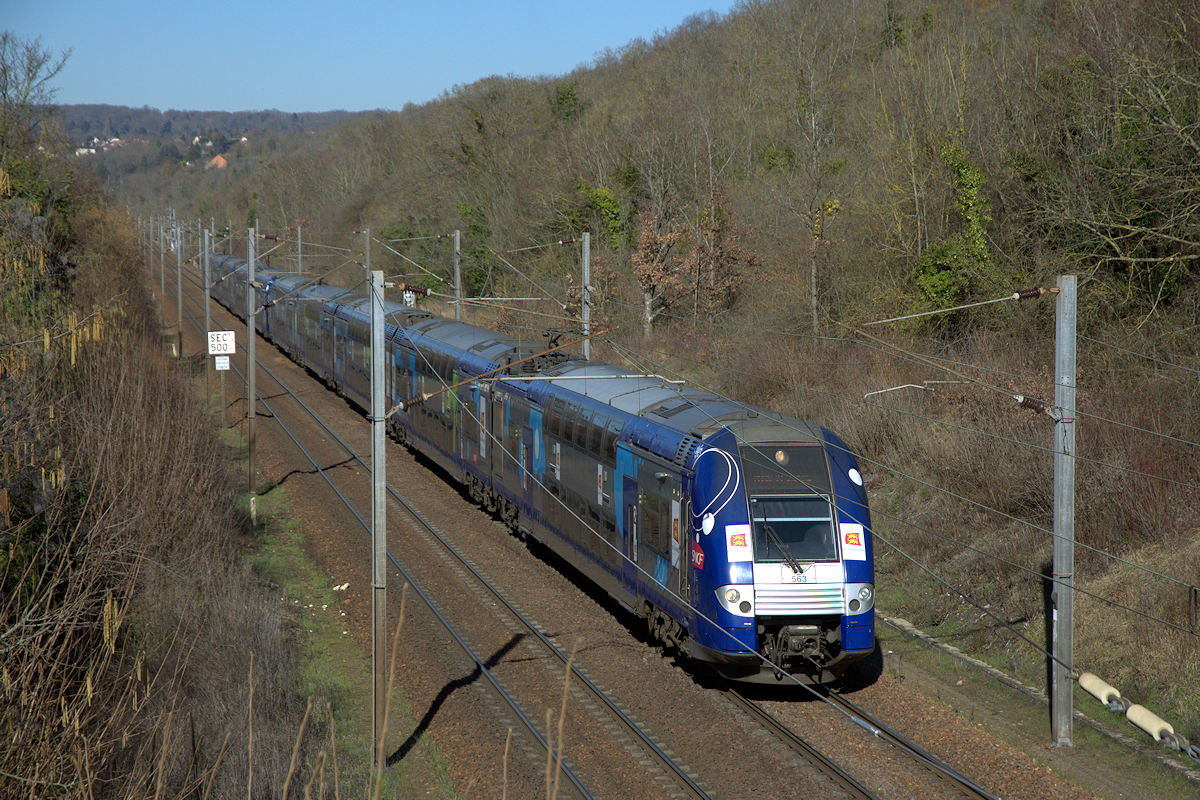 Z 26625/Z 26626 RAME 563 NORMANDIE + Z 26605/Z 26606 RAME 553 NORMANDIE