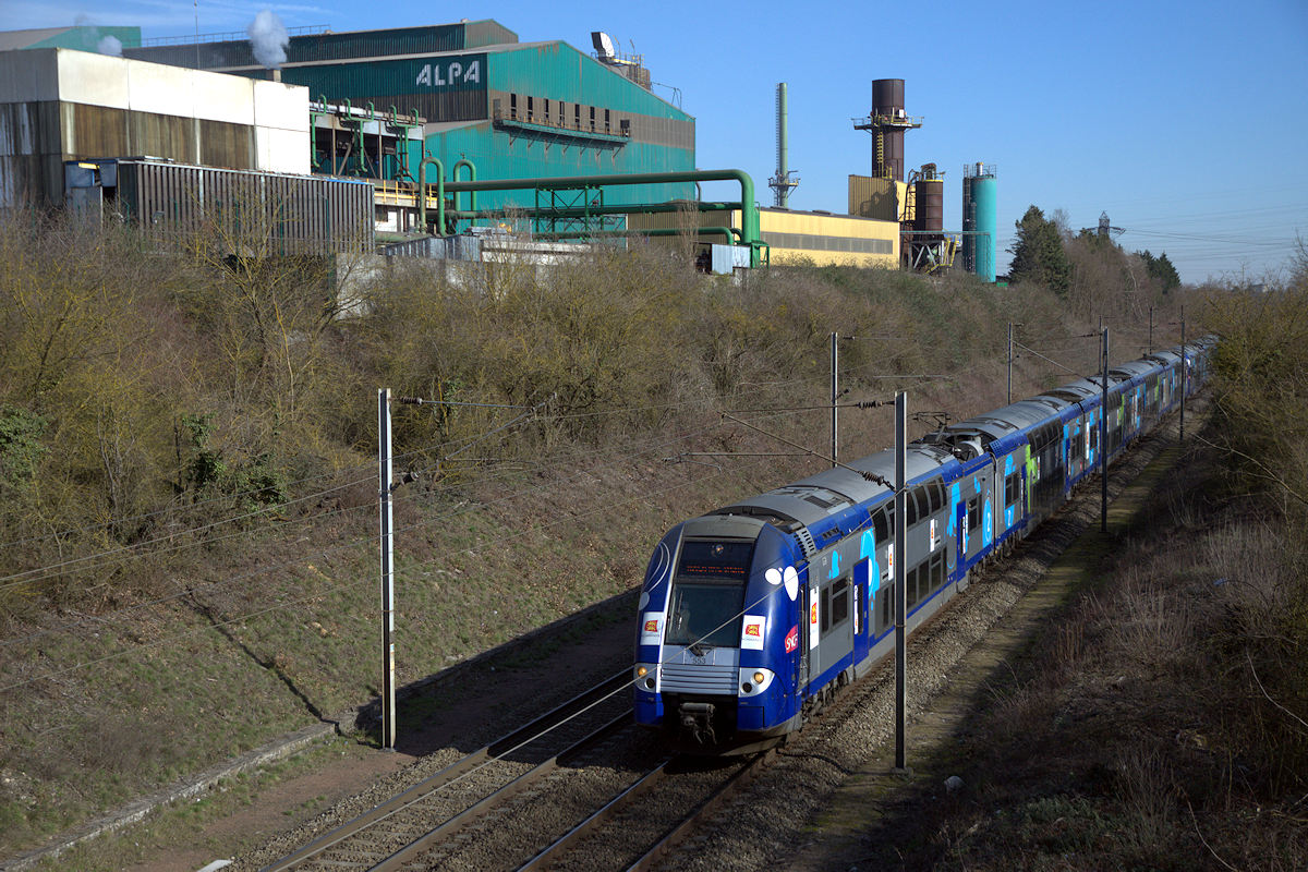 Z 26605/Z 26606 RAME 553 NORMANDIE + Z 26625/Z 26626 RAME 563 NORMANDIE