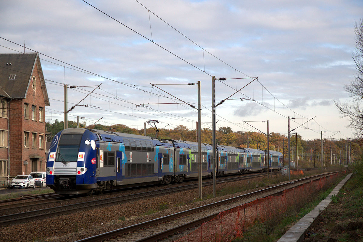 Z 26607 / Z 26608 RAME 554 HAUTE-NORMANDIE