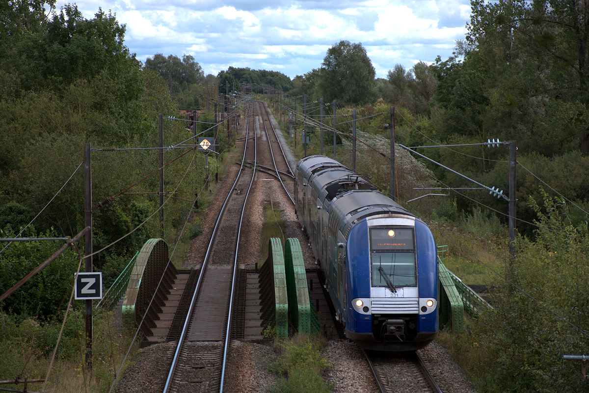 Z 24561/Z 24562 RAME 331 HAUTS-DE-FRANCE • TER K60 841844 JEUMONT > LILLE-FLANDRES