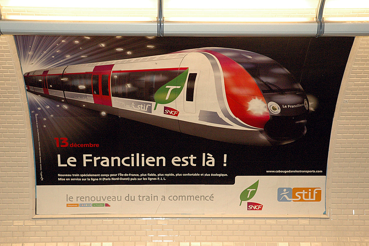 AFFICHE FRANCILIEN Z 50000