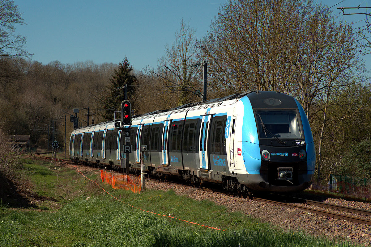 Z 50195/Z 50196 98HE • TRANSILIEN PITU COULOMMIERS > PARIS-EST