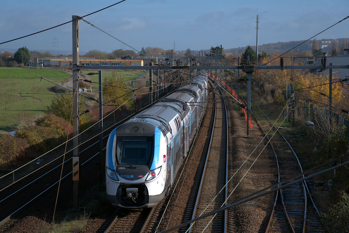 Z 57255/Z 57256 128R ÎLE-DE-FRANCE + Z 57197/Z 50198 099R ÎLE-DE-FRANCE