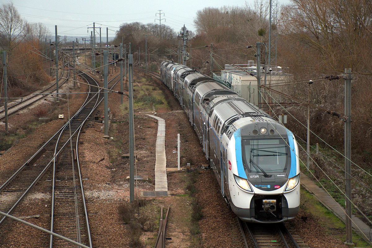 Z 57145/Z 57146 073R ÎLE-DE-FRANCE + Z 57127/Z 57128 064R ÎLE-DE-FRANCE