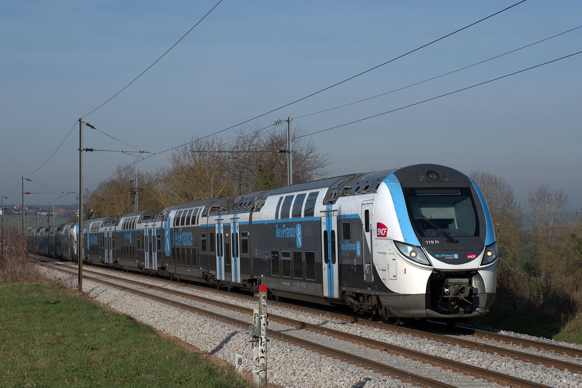 Z 57237/Z 57238 119R ÎLE-DE-FRANCE + Z 57159/Z 57160 080R ÎLE-DE-FRANCE