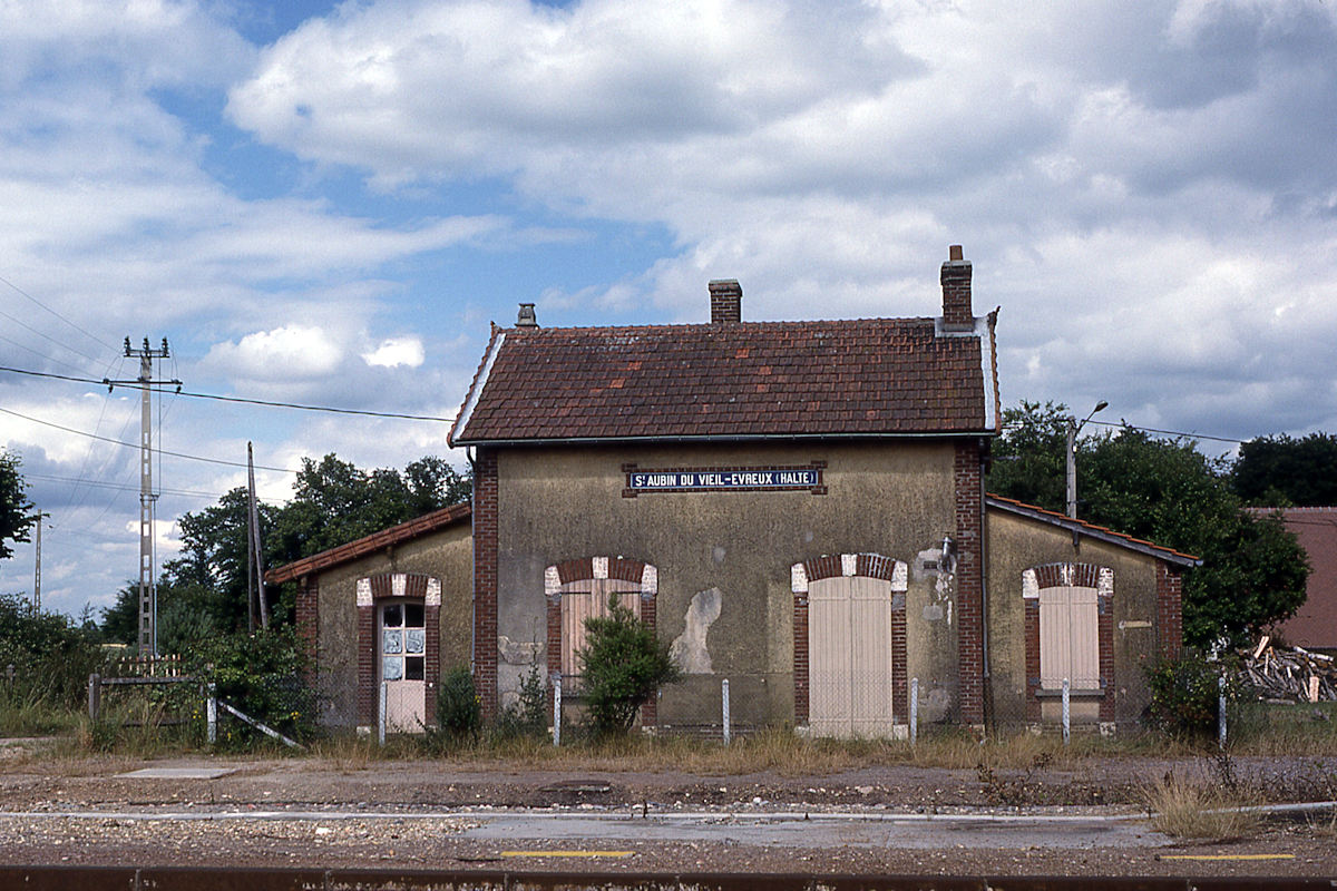 ANCIENNE HALTE DE SAINT-AUBIN-DU-VIEIL-ÉVREUX