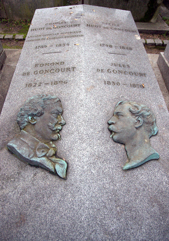 TOMBE DES FRÈRES GONCOURT