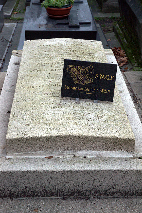 TOMBE D'ANDRÉ MAUZIN