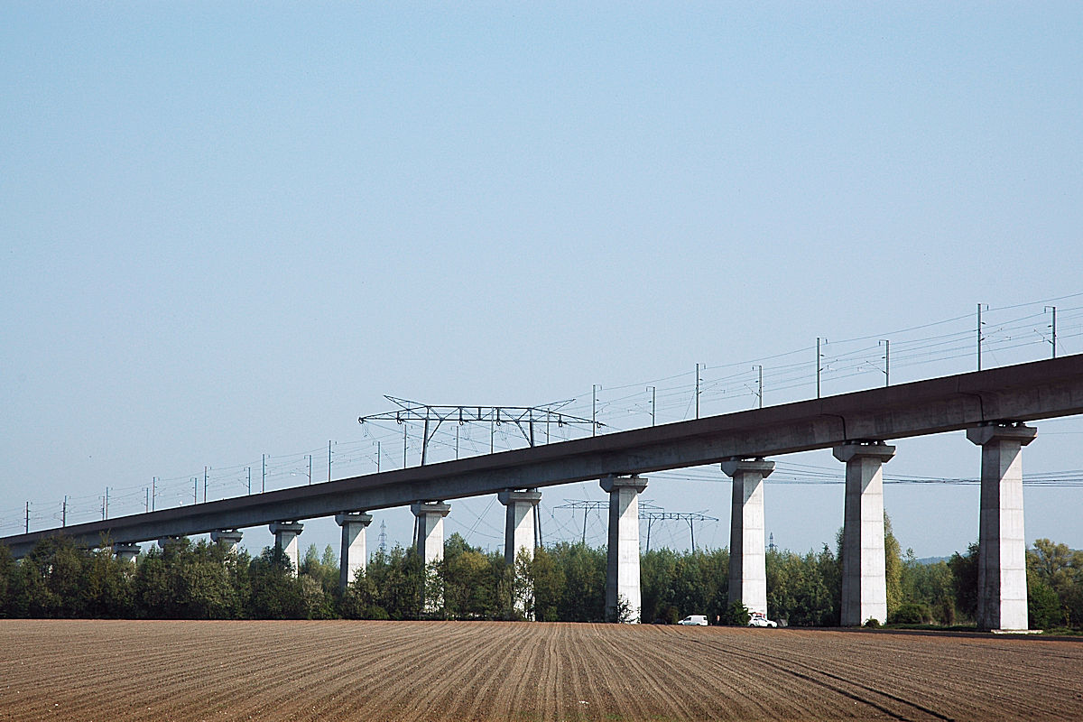 Ligne à Grande Vitesse Nord-Europe • Viaduc de Verberie