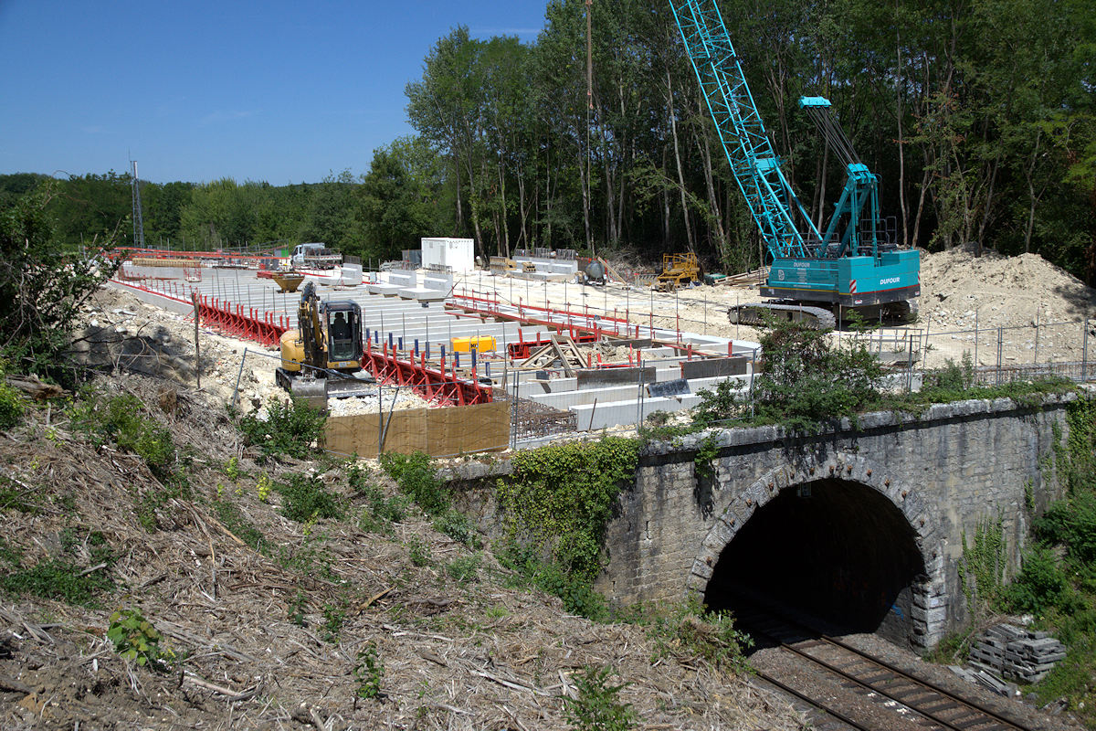 CHANTIER DE LA GALERIE DES BOUCHOTS