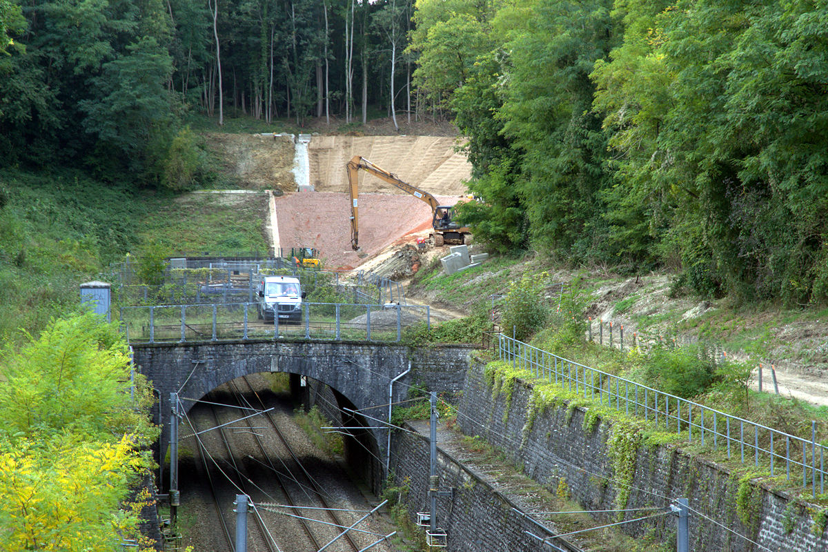 TUNNEL DE BRÉVAL • TRAVAUX DE CONFORTEMENT